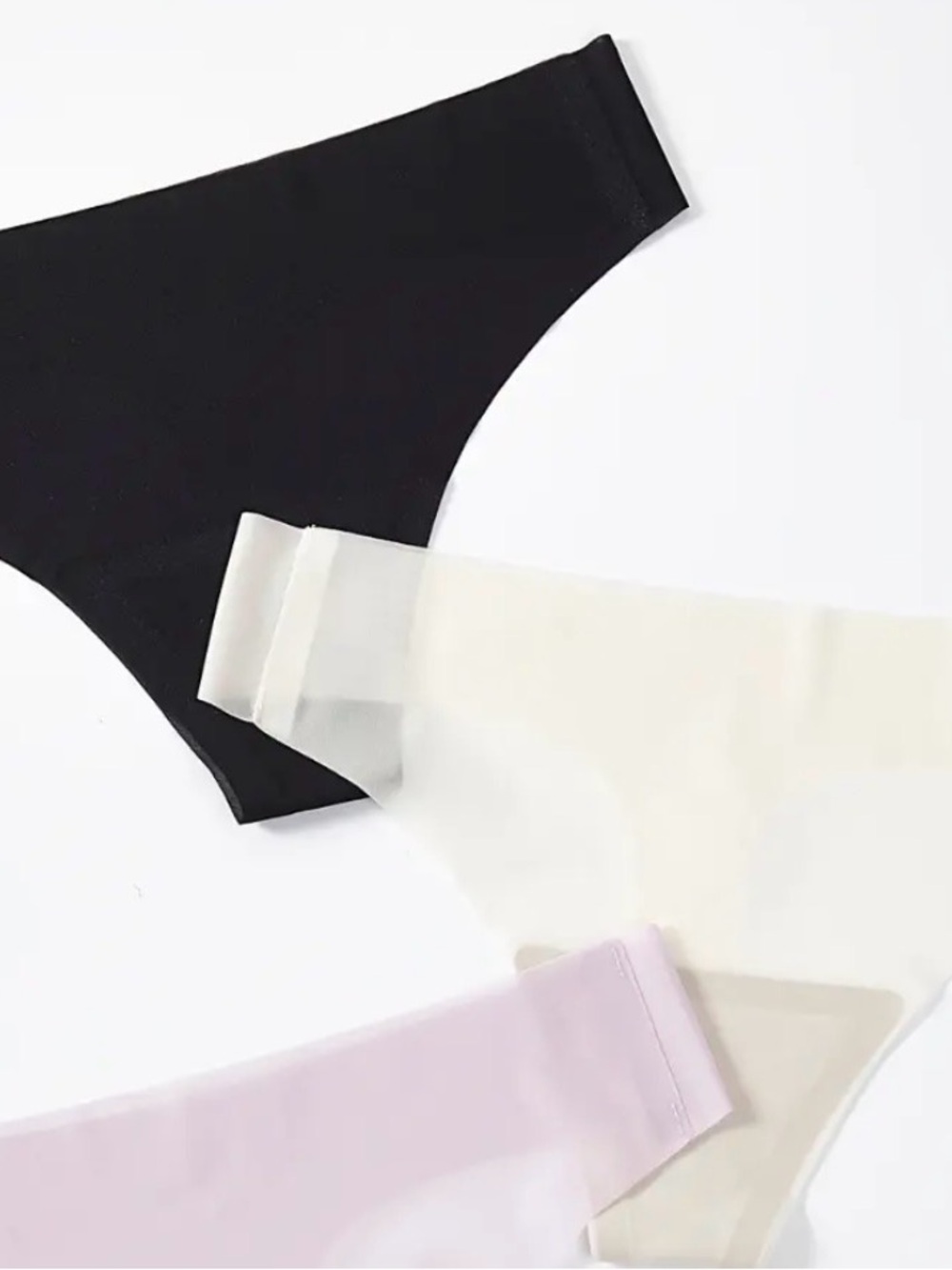 Two NuCloud Original Thong - Black New